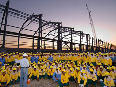 Construction of Sohar Aluminium Smelter